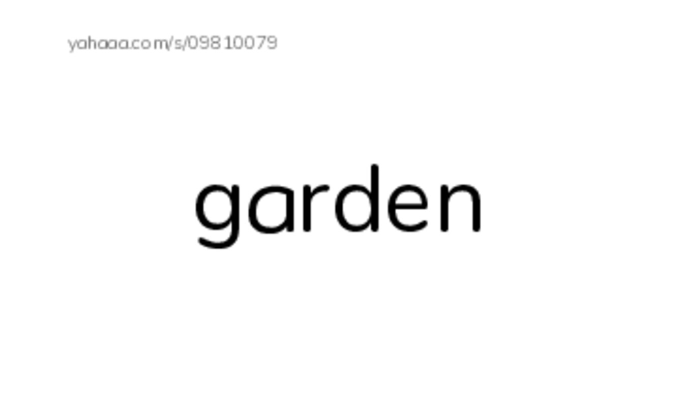 Words in G PDF index cards word only