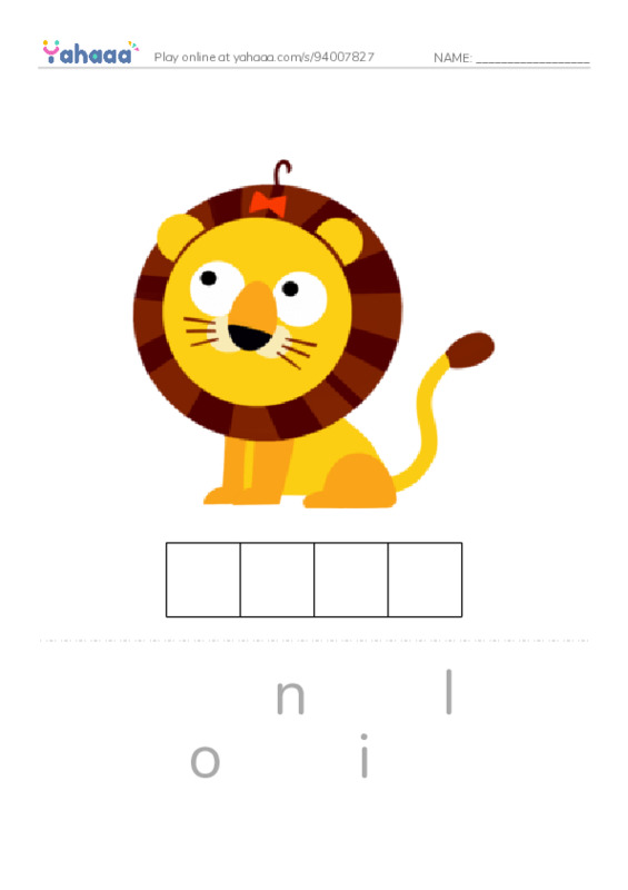 L words 1 PDF word puzzles worksheet