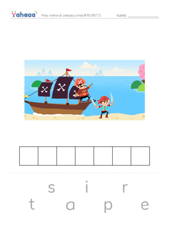 Words in P PDF word puzzles worksheet