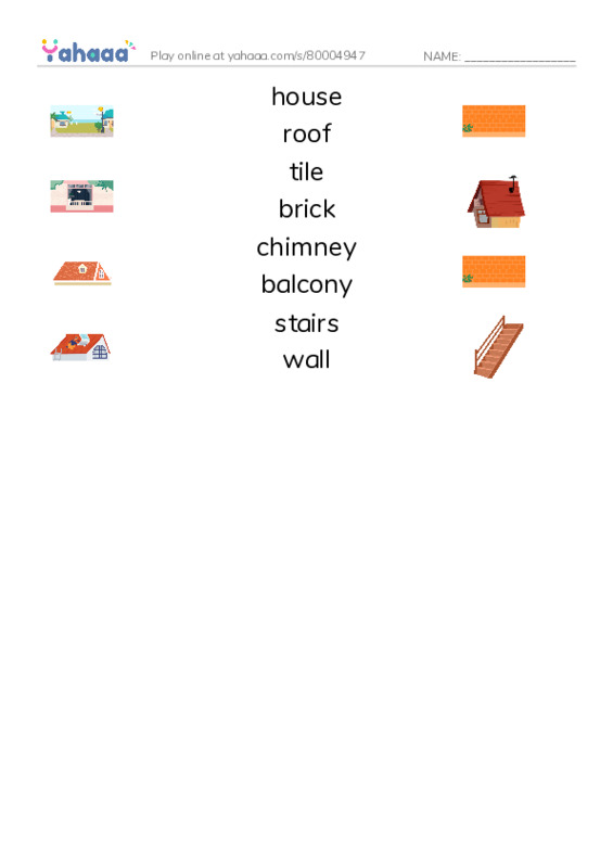 House PDF three columns match words