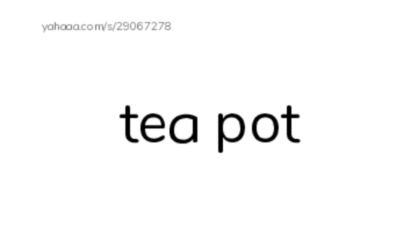 Things in the Home PDF index cards word only