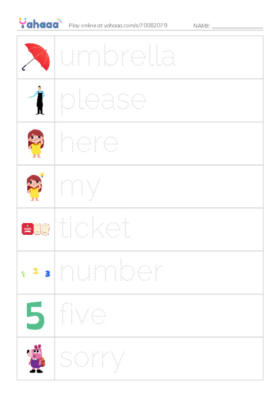 New Concept English Lesson 3-4 PDF one column image words