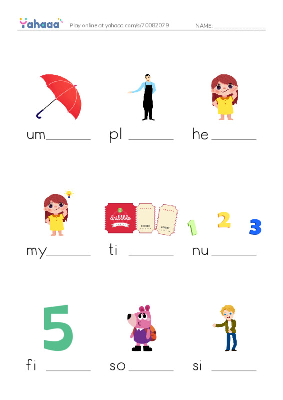 New Concept English Lesson 3-4 PDF worksheet to fill in words gaps
