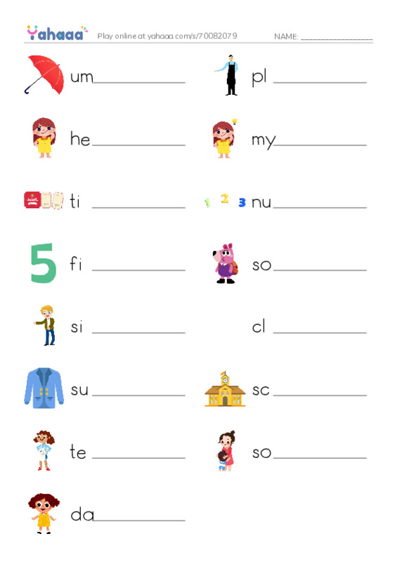 New Concept English Lesson 3-4 PDF worksheet writing row