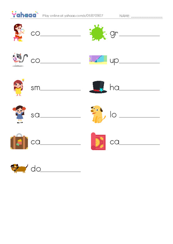 New Concept English Lesson 13-14 PDF worksheet writing row