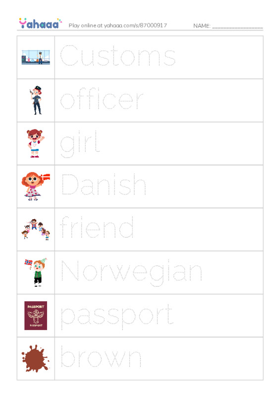 New Concept English Lesson 15-16 PDF one column image words