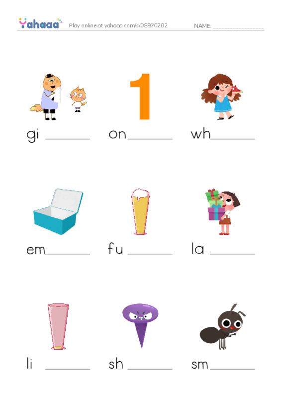 New Concept English Lesson 21-22 PDF worksheet to fill in words gaps