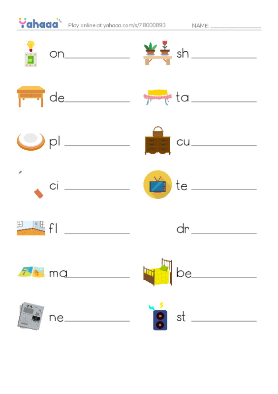 New Concept English Lesson 23-24 PDF worksheet writing row