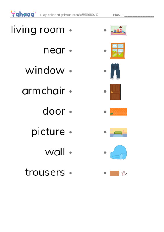 New Concept English Lesson 27-28 PDF link match words worksheet