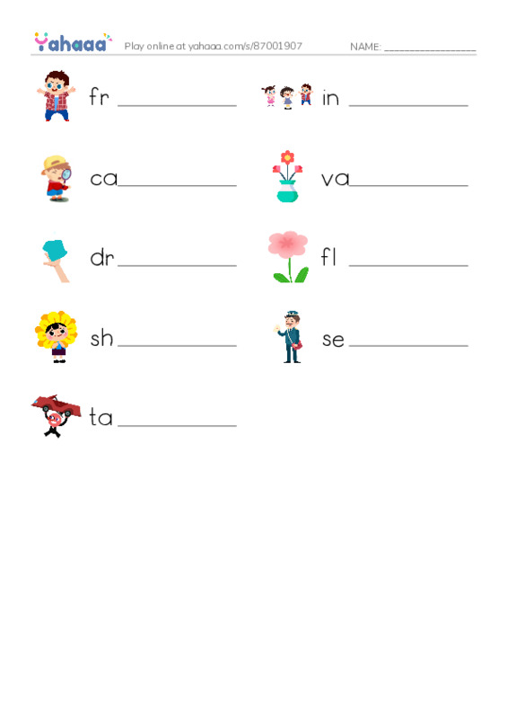 New Concept English Lesson 39-40 PDF worksheet writing row