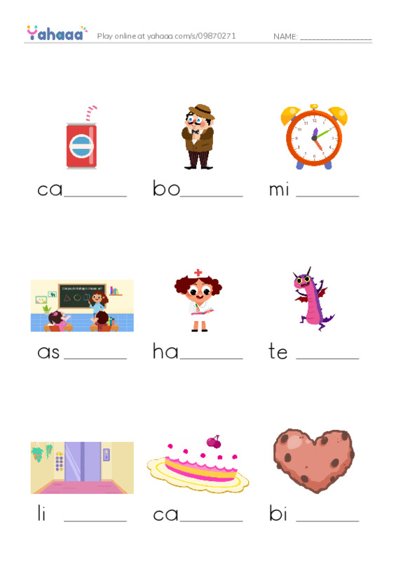 New Concept English Lesson 45-46 PDF worksheet to fill in words gaps