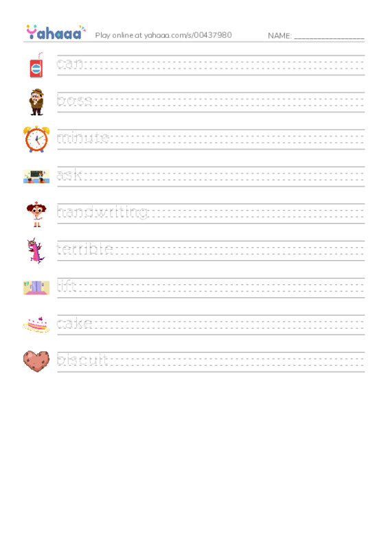 New Concept English Lesson 45-46 PDF write between the lines worksheet
