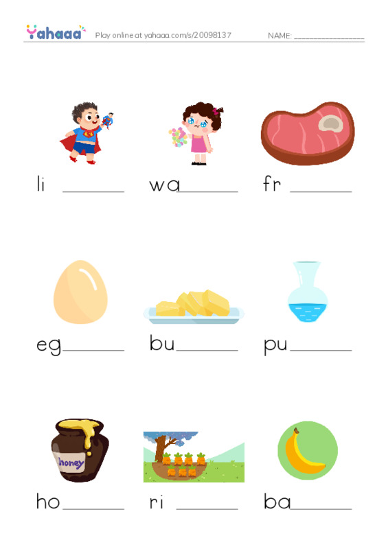 New Concept English Lesson 47-48 PDF worksheet to fill in words gaps