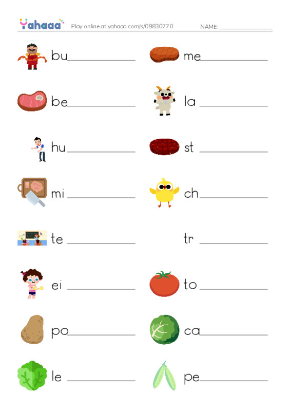 New Concept English Lesson 49-50 PDF worksheet writing row
