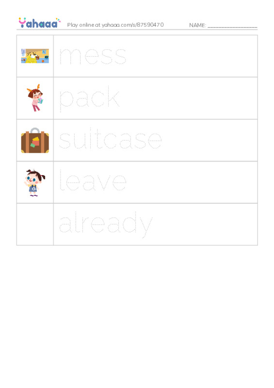 New Concept English Lesson 83-84 PDF one column image words