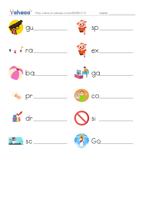 625 words to know in English: Society 3 PDF worksheet writing row