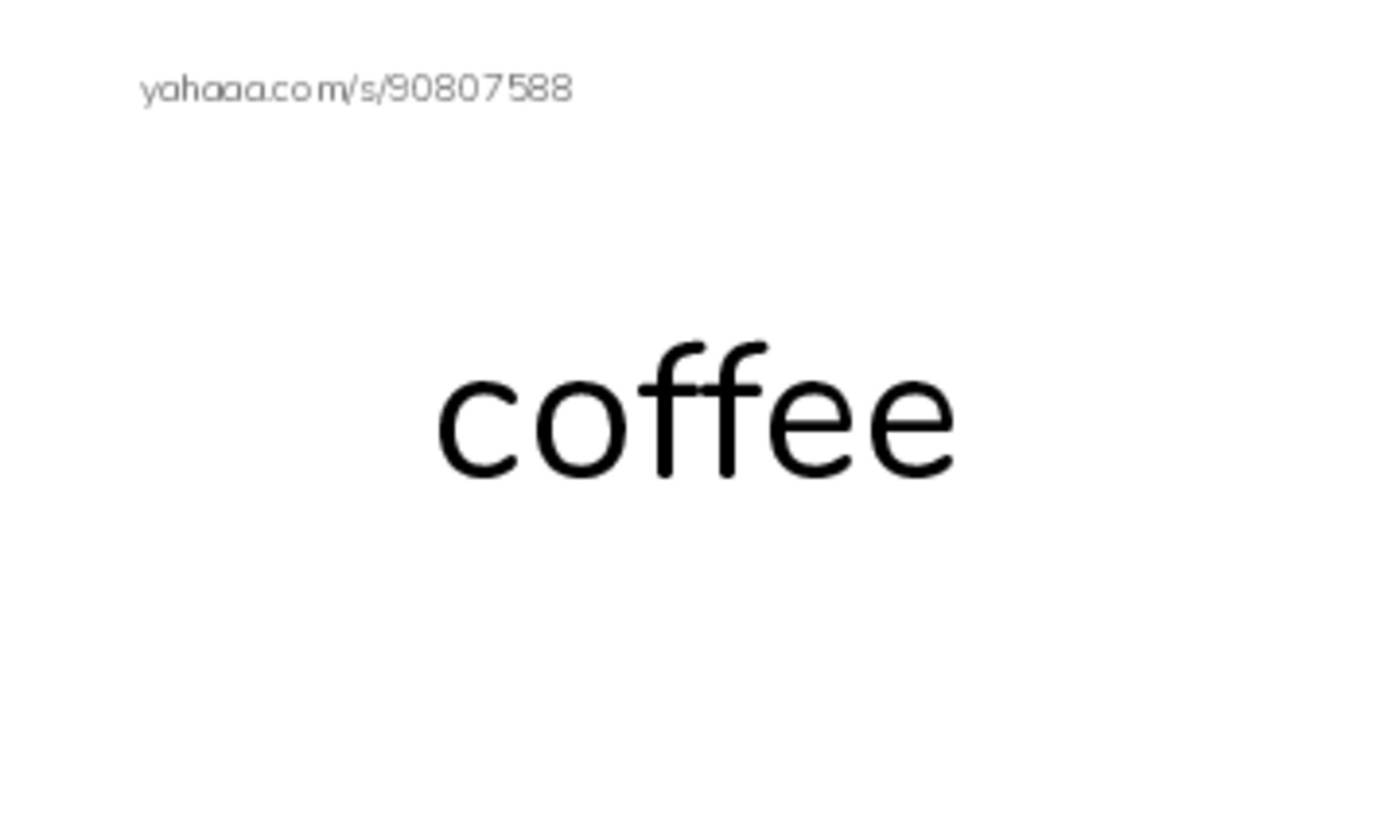 625 words to know in English: Beverages PDF index cards word only