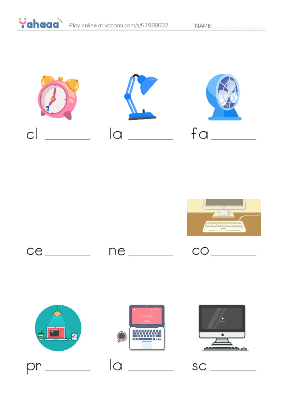 625 words to know in English: Electronics PDF worksheet to fill in words gaps