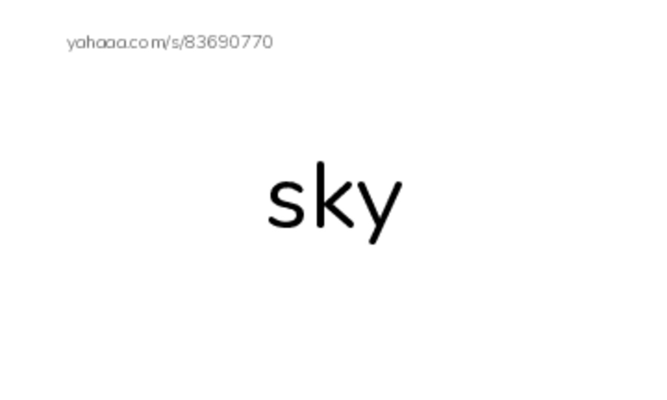 625 words to know in English: Nature 2 PDF index cards word only