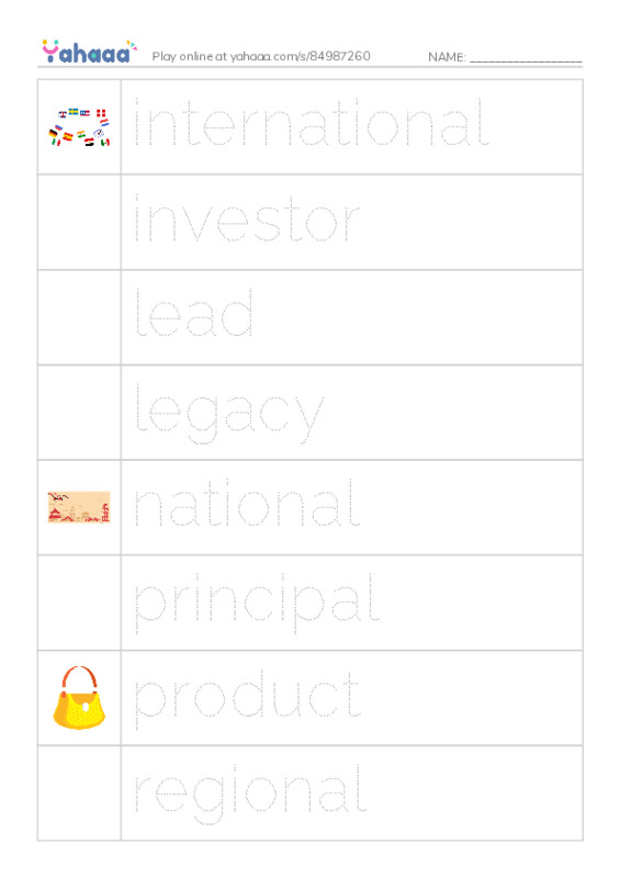 Common Adjectives in English: corporate prefixes 2 PDF one column image words