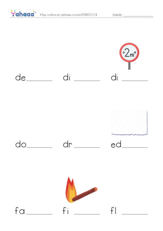 Common Nouns in English: 3d graphics 3 PDF worksheet to fill in words gaps