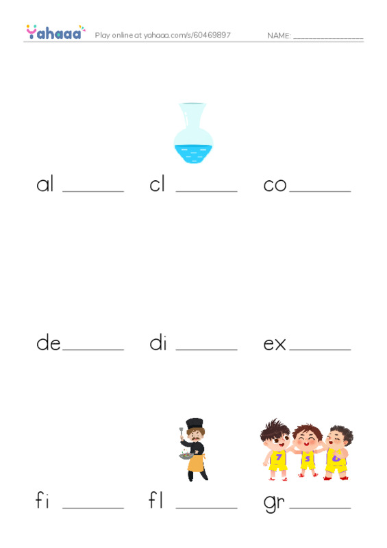 Common Verbs in English: graphics 1 PDF worksheet to fill in words gaps