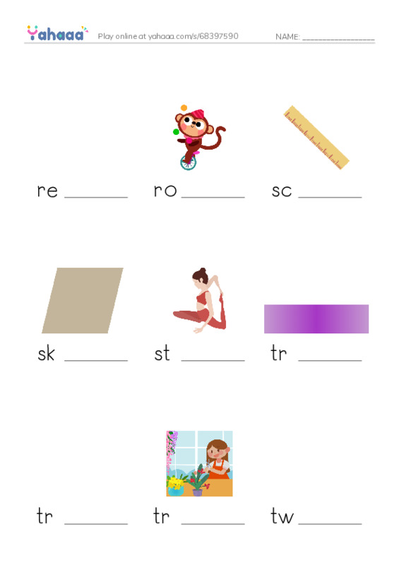 Common Verbs in English: graphics 2 PDF worksheet to fill in words gaps