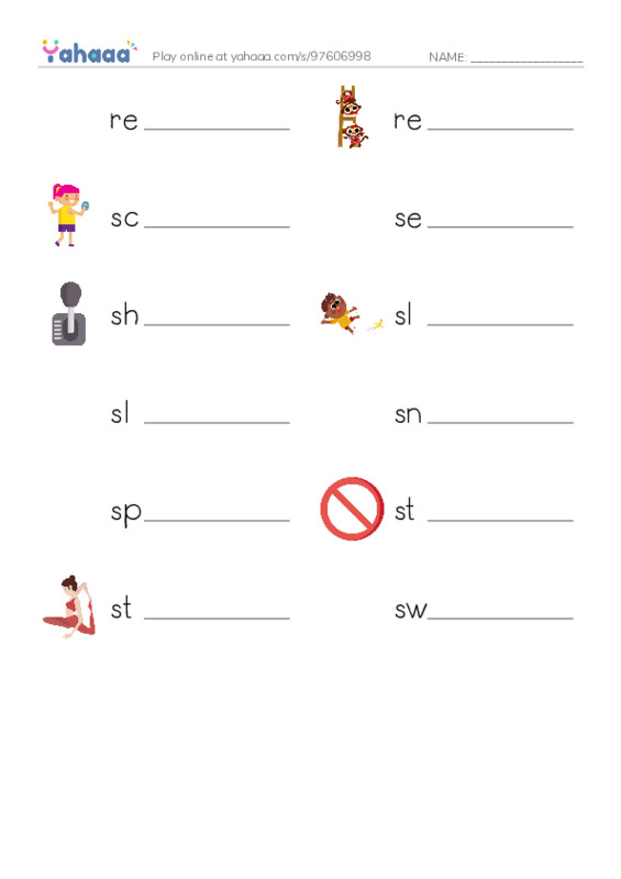 Common Verbs in English: music production 3 PDF worksheet writing row
