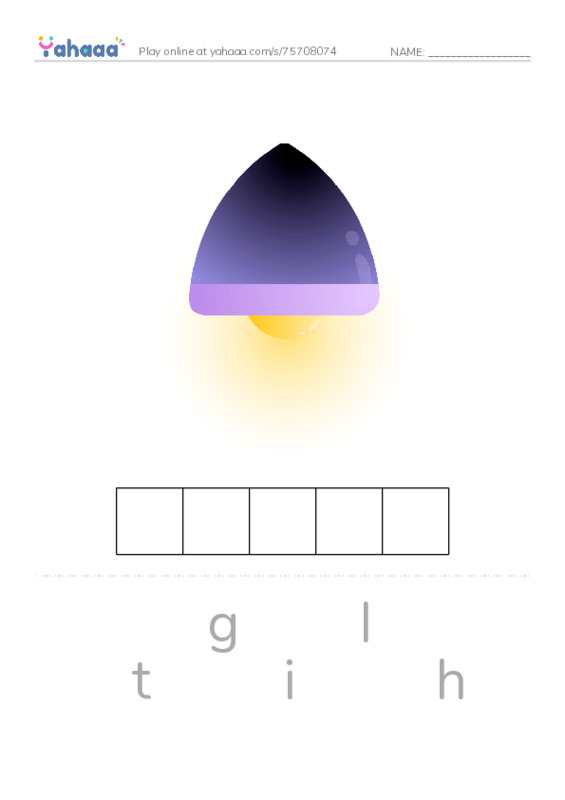 KET Vocabulary: Colours PDF word puzzles worksheet