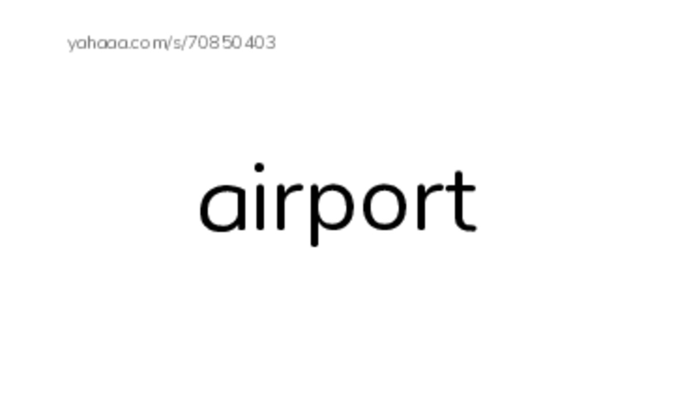 KET Vocabulary: Places - Town and City PDF index cards word only