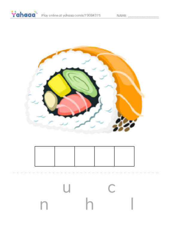 RAZ Vocabulary A: Maria Goes to School PDF word puzzles worksheet