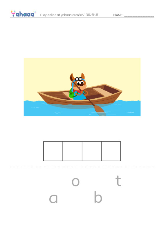 RAZ Vocabulary AAA: Four PDF word puzzles worksheet