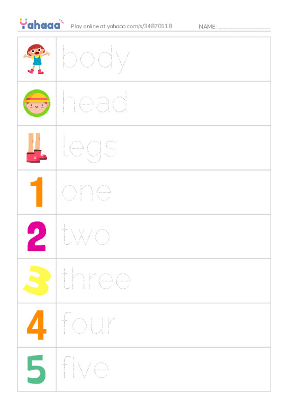 RAZ Vocabulary AAA: One Insect PDF one column image words