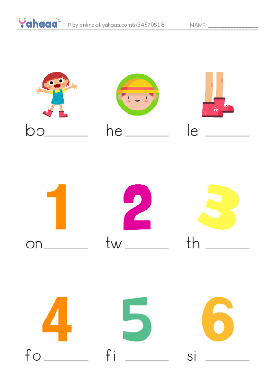 RAZ Vocabulary AAA: One Insect PDF worksheet to fill in words gaps