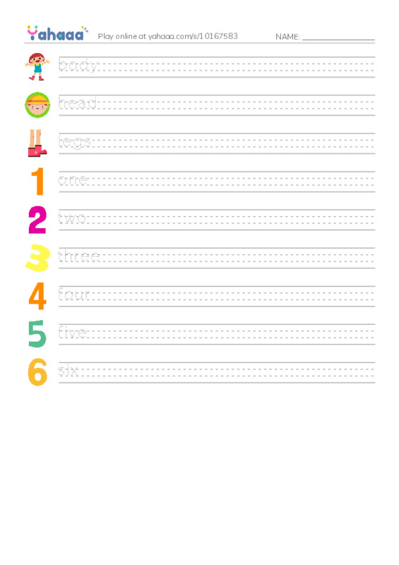 RAZ Vocabulary AAA: One Insect PDF write between the lines worksheet