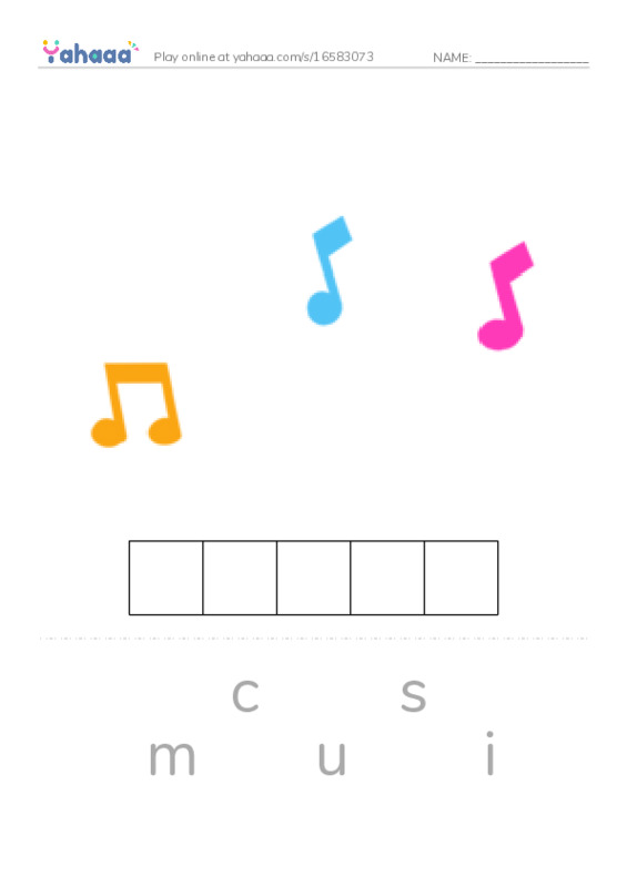 RAZ Vocabulary B: It Is School Time PDF word puzzles worksheet