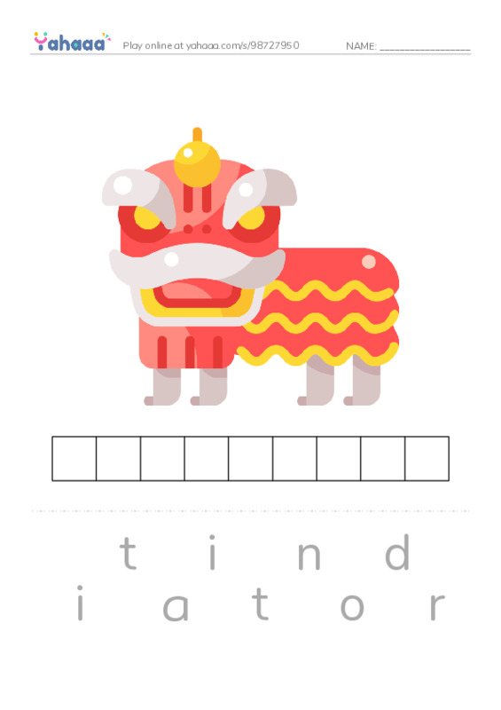 RAZ Vocabulary K: Dia de los Muertos PDF word puzzles worksheet