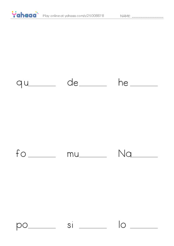 RAZ Vocabulary V: Two Kettles PDF worksheet to fill in words gaps