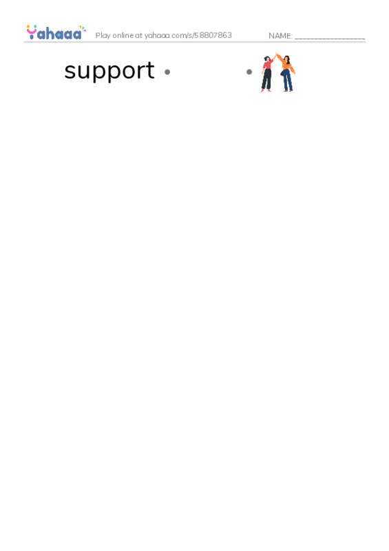 RAZ Vocabulary V: Women and the Vote2 PDF link match words worksheet