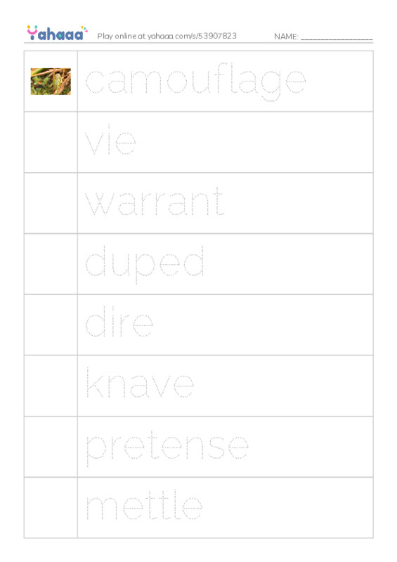 RAZ Vocabulary Y: Robin Hood Wins the Sheriffs Golden Arrow PDF one column image words