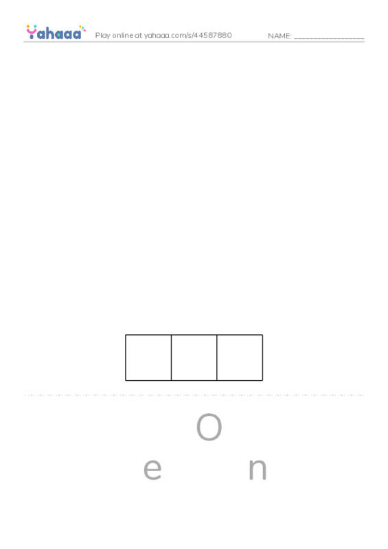 Numbers 1-10 PDF word puzzles worksheet