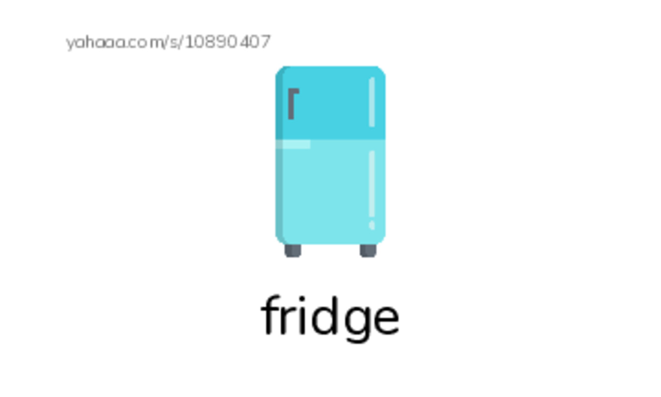 Index cards with pictures worksheet for In the fridge (1) - preschoolers 