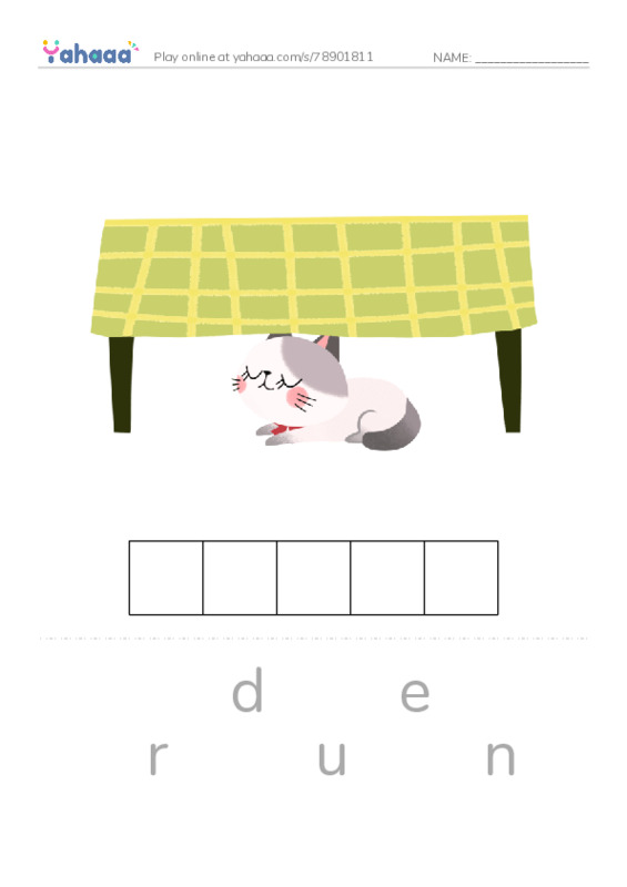 Letter scramble puzzle worksheet for BG. Preposition