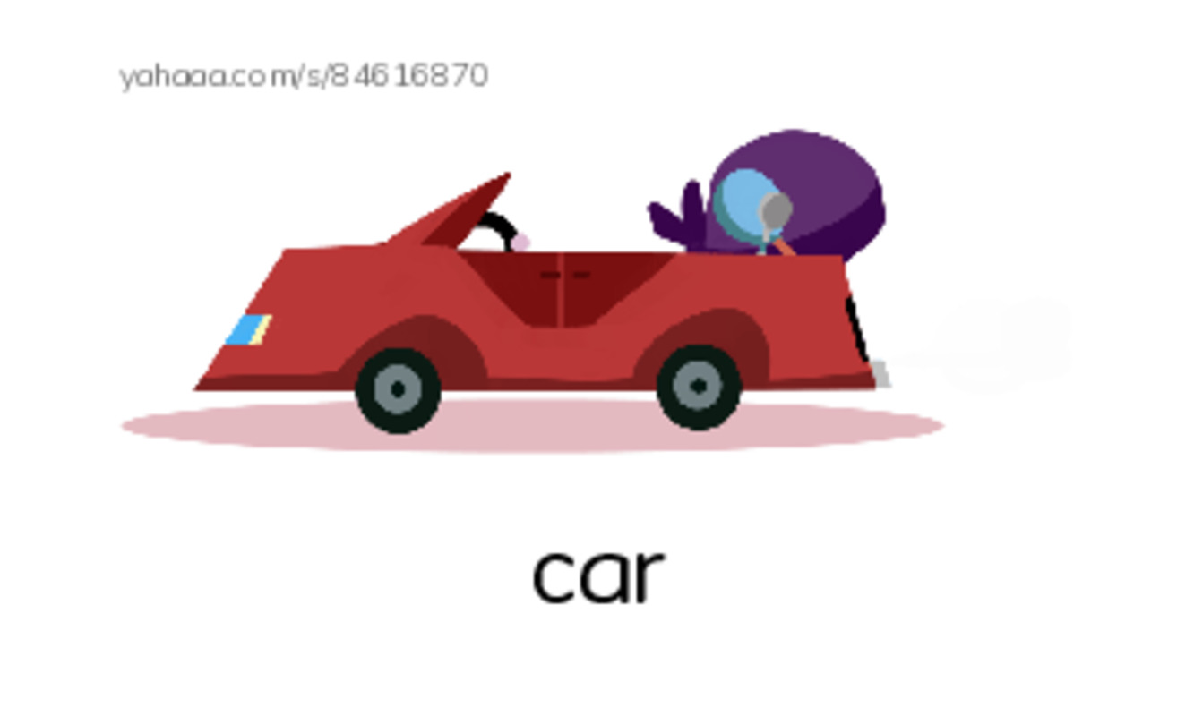 Index cards with pictures worksheet for transportation 