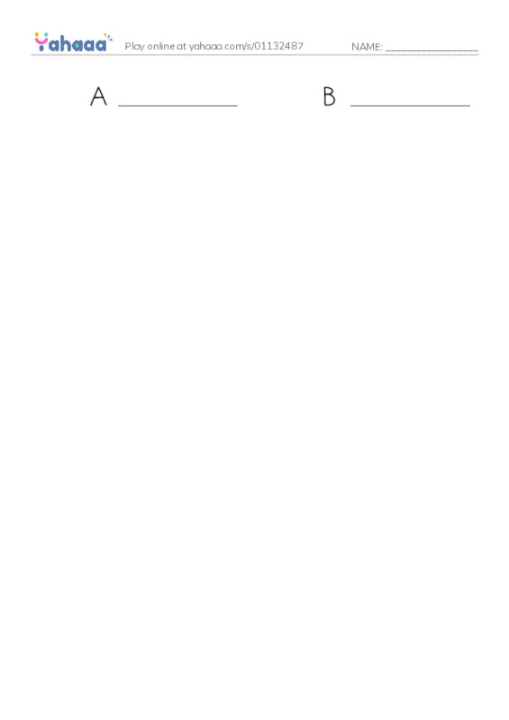 Write the word rows worksheet for Phonics letters 